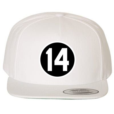 Cincy Shirts 14 Forever Pete Rose Patch Wool Snapback Cap