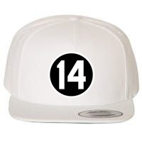 Cincy Shirts 14 Forever Pete Rose Patch Wool Snapback Cap