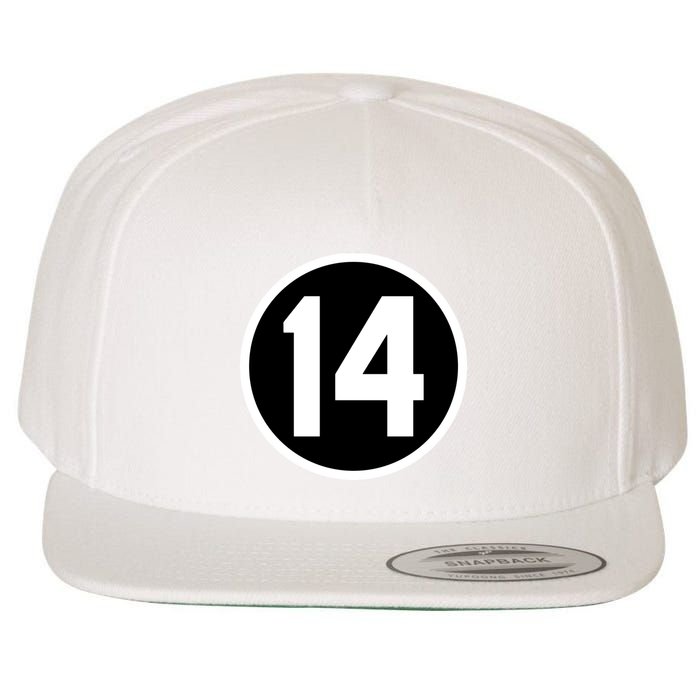 Cincy Shirts 14 Forever Pete Rose Patch Wool Snapback Cap