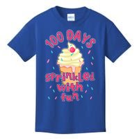 Cupcake Student 100th Days Sprinkled Fun 100 Days Of School Gift Kids T-Shirt