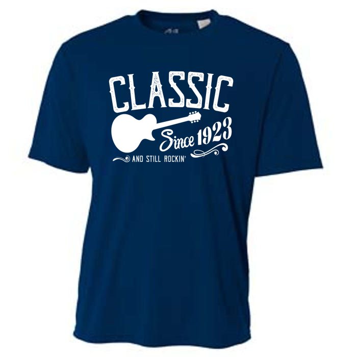 Classic Since 1923 And Still Rockin 100th Birthday Cooling Performance Crew T-Shirt