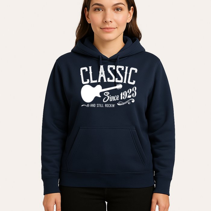Classic Since 1923 And Still Rockin 100th Birthday Hoodie
