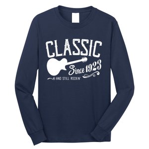 Classic Since 1923 And Still Rockin 100th Birthday Long Sleeve Shirt