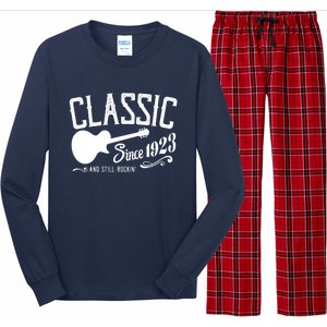 Classic Since 1923 And Still Rockin 100th Birthday Long Sleeve Pajama Set