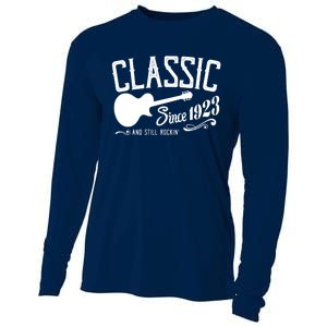 Classic Since 1923 And Still Rockin 100th Birthday Cooling Performance Long Sleeve Crew