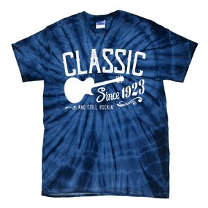 Classic Since 1923 And Still Rockin 100th Birthday Tie-Dye T-Shirt