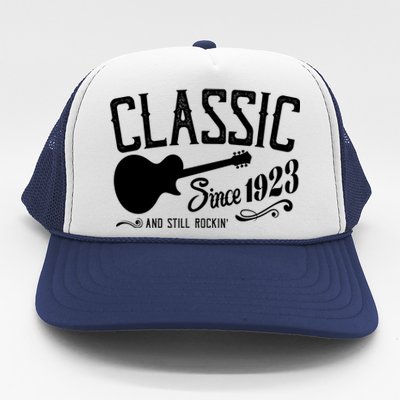 Classic Since 1923 And Still Rockin 100th Birthday Trucker Hat