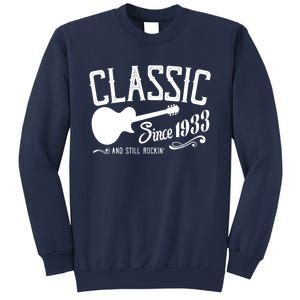 Classic Since 1933 And Still Rockin 90th Birthday Sweatshirt