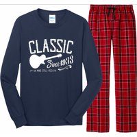 Classic Since 1933 And Still Rockin 90th Birthday Long Sleeve Pajama Set