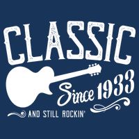 Classic Since 1933 And Still Rockin 90th Birthday Tie-Dye T-Shirt