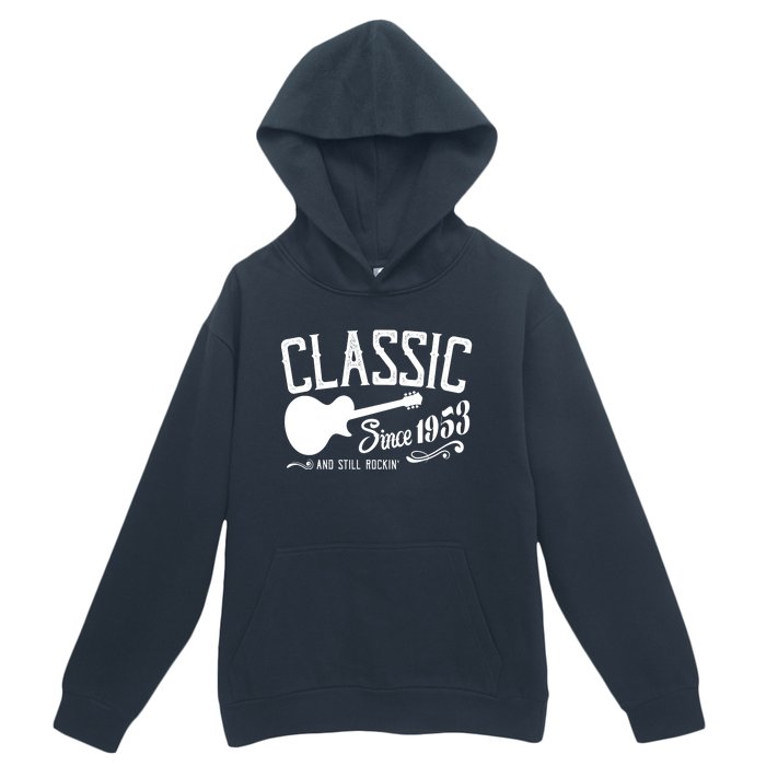 Classic Since 1953 And Still Rockin 70th Birthday Urban Pullover Hoodie