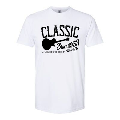 Classic Since 1953 And Still Rockin 70th Birthday Softstyle® CVC T-Shirt