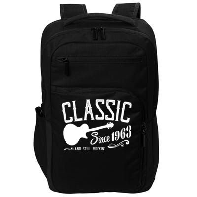 Classic Since 1963 And Still Rockin 60th Birthday Impact Tech Backpack