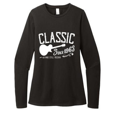 Classic Since 1963 And Still Rockin 60th Birthday Womens CVC Long Sleeve Shirt