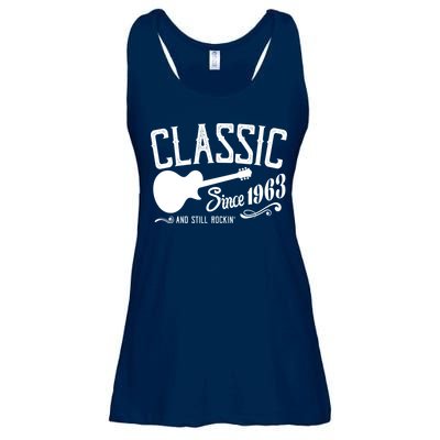 Classic Since 1963 And Still Rockin 60th Birthday Ladies Essential Flowy Tank