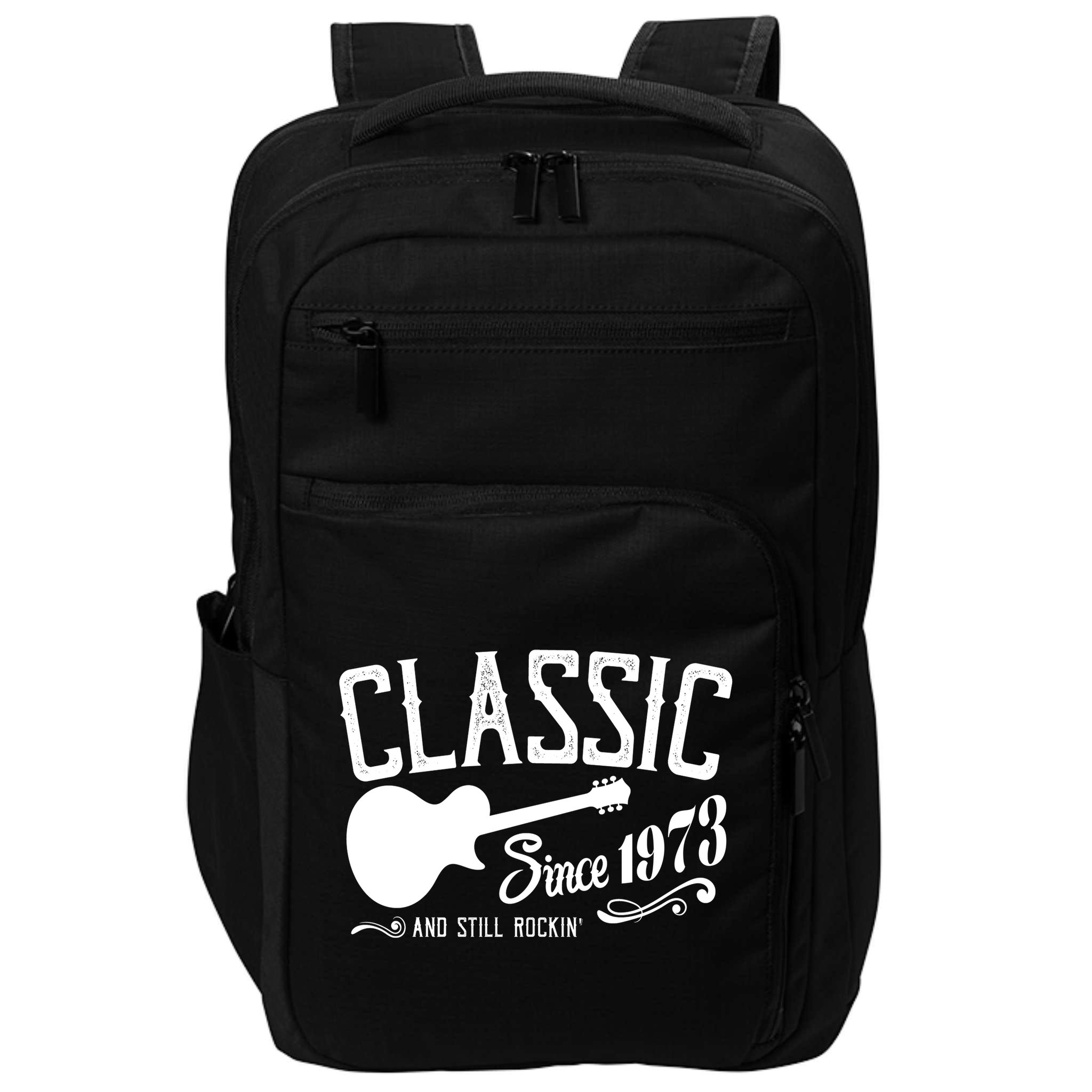 Classic Since 1973 And Still Rockin 50th Birthday Impact Tech Backpack
