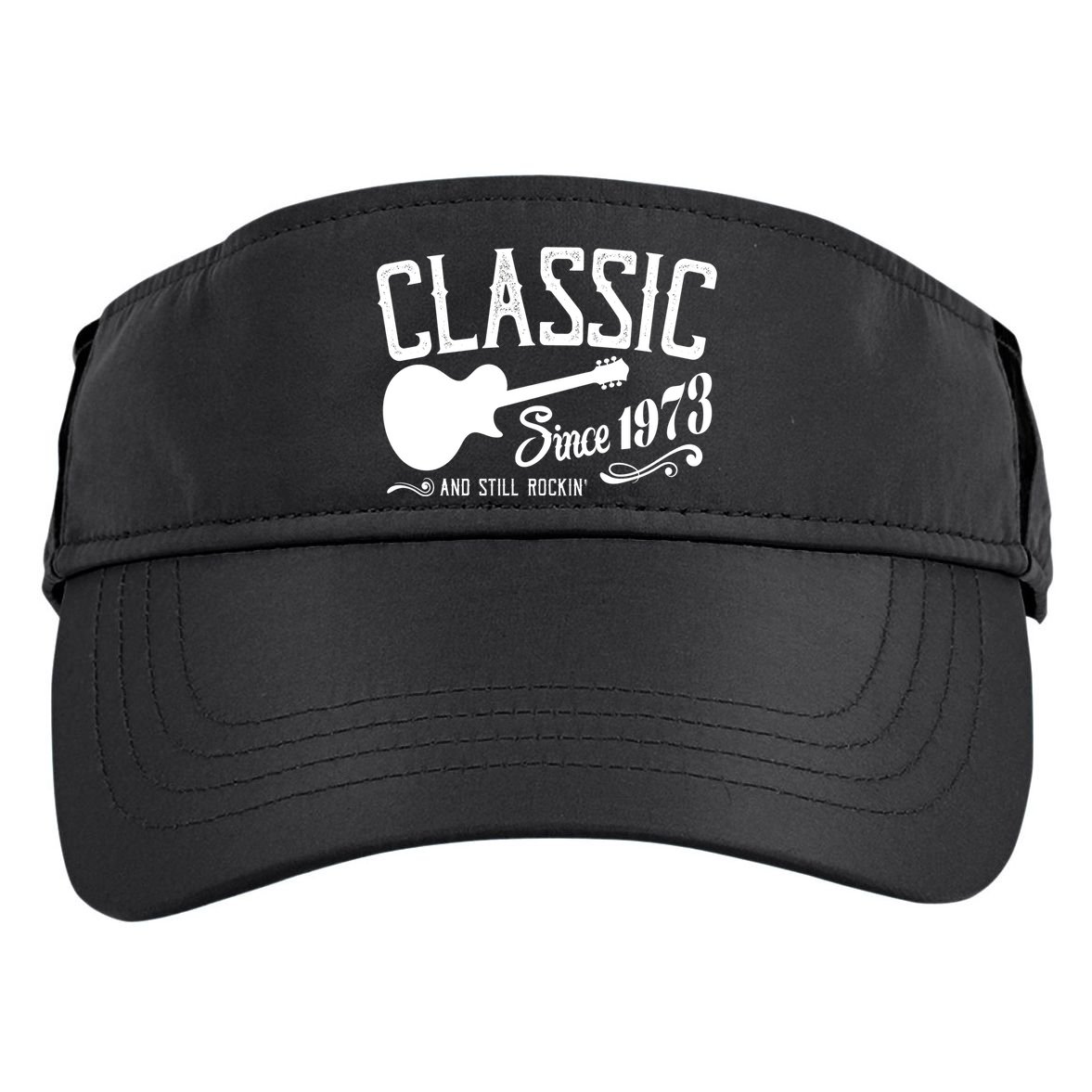 Classic Since 1973 And Still Rockin 50th Birthday Adult Drive Performance Visor