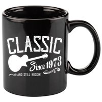 Classic Since 1973 And Still Rockin 50th Birthday 11oz C Handle Ceramic Mug