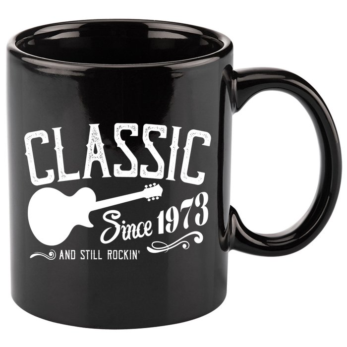 Classic Since 1973 And Still Rockin 50th Birthday 11oz C Handle Ceramic Mug
