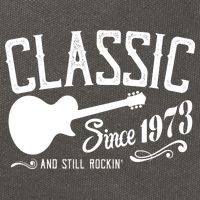 Classic Since 1973 And Still Rockin 50th Birthday Cotton Canvas Backpack