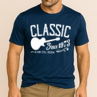 Classic Since 1973 And Still Rockin 50th Birthday Cooling Performance Crew T-Shirt