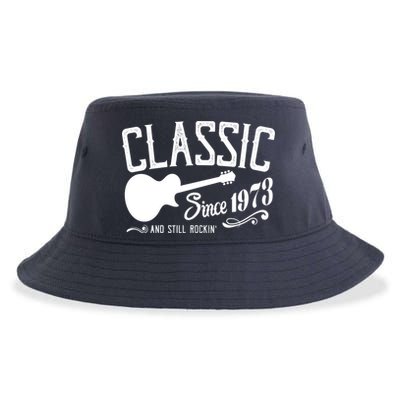 Classic Since 1973 And Still Rockin 50th Birthday Sustainable Bucket Hat