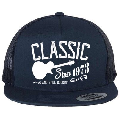 Classic Since 1973 And Still Rockin 50th Birthday Flatbill Hat