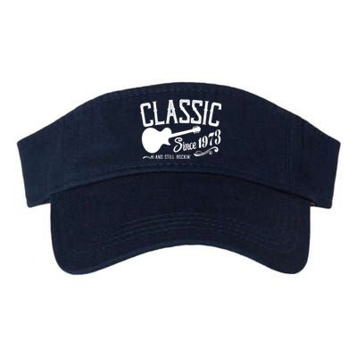 Classic Since 1973 And Still Rockin 50th Birthday Valucap Bio-Washed Visor