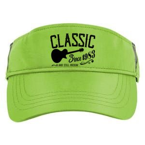 Classic Since 1983 And Still Rockin 40th Birthday Adult Drive Performance Visor