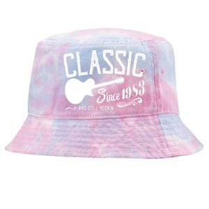 Classic Since 1983 And Still Rockin 40th Birthday Tie-Dyed Bucket Hat