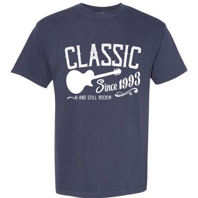 Classic Since 1993 And Still Rockin 30th Birthday Garment-Dyed Heavyweight T-Shirt