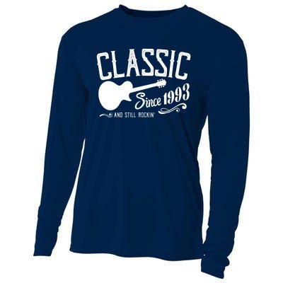 Classic Since 1993 And Still Rockin 30th Birthday Cooling Performance Long Sleeve Crew