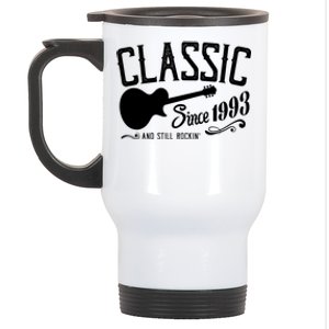 Classic Since 1993 And Still Rockin 30th Birthday Stainless Steel Travel Mug