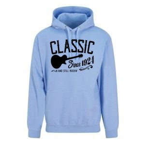 Classic Since 1924 And Still Rockin 100th Birthday Unisex Surf Hoodie