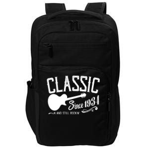 Classic Since 1934 And Still Rockin 90th Birthday Impact Tech Backpack