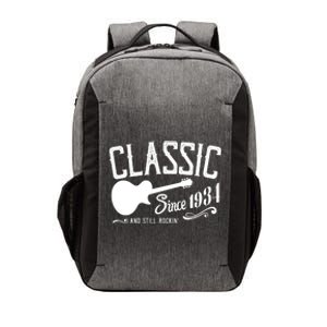 Classic Since 1934 And Still Rockin 90th Birthday Vector Backpack