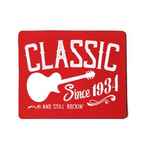 Classic Since 1934 And Still Rockin 90th Birthday Mousepad