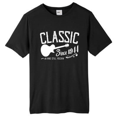 Classic Since 1944 And Still Rockin 80th Birthday Tall Fusion ChromaSoft Performance T-Shirt