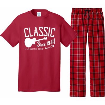 Classic Since 1944 And Still Rockin 80th Birthday Pajama Set