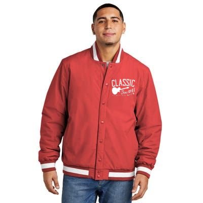 Classic Since 1944 And Still Rockin 80th Birthday Insulated Varsity Jacket