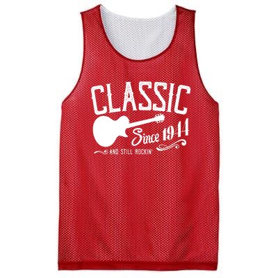 Classic Since 1944 And Still Rockin 80th Birthday Mesh Reversible Basketball Jersey Tank