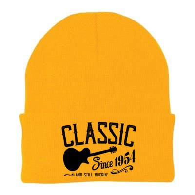 Classic Since 1954 And Still Rockin 70th Birthday Knit Cap Winter Beanie