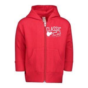 Classic Since 1954 And Still Rockin 70th Birthday Toddler Zip Fleece Hoodie