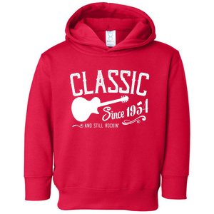 Classic Since 1954 And Still Rockin 70th Birthday Toddler Hoodie