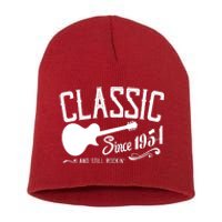 Classic Since 1954 And Still Rockin 70th Birthday Short Acrylic Beanie