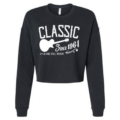 Classic Since 1964 And Still Rockin 60th Birthday Cropped Pullover Crew