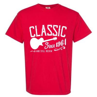 Classic Since 1964 And Still Rockin 60th Birthday Garment-Dyed Heavyweight T-Shirt