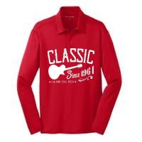 Classic Since 1964 And Still Rockin 60th Birthday Silk Touch Performance Long Sleeve Polo