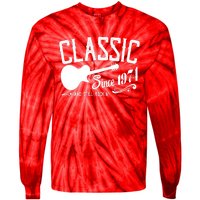 Classic Since 1974 And Still Rockin 50th Birthday Tie-Dye Long Sleeve Shirt