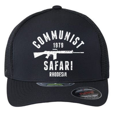 Communist Safari 1979 Rhodesia Light Infantry Flexfit Unipanel Trucker Cap